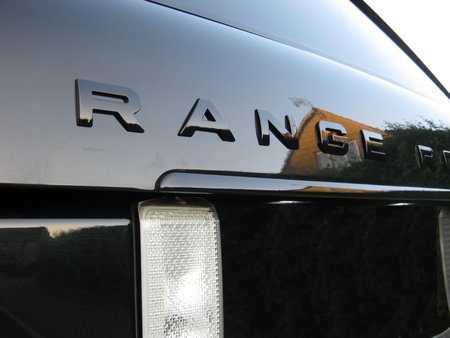 Range Rover L322 Tailgate Lettering kit - Gloss Black - Click Image to Close